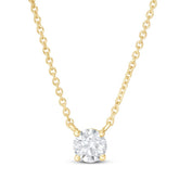Dream Round Lab-Grown Diamond Solitaire Necklace